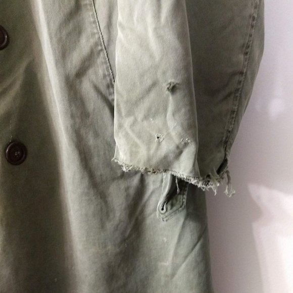 Vintage Army Coat - Picture 3 of 12